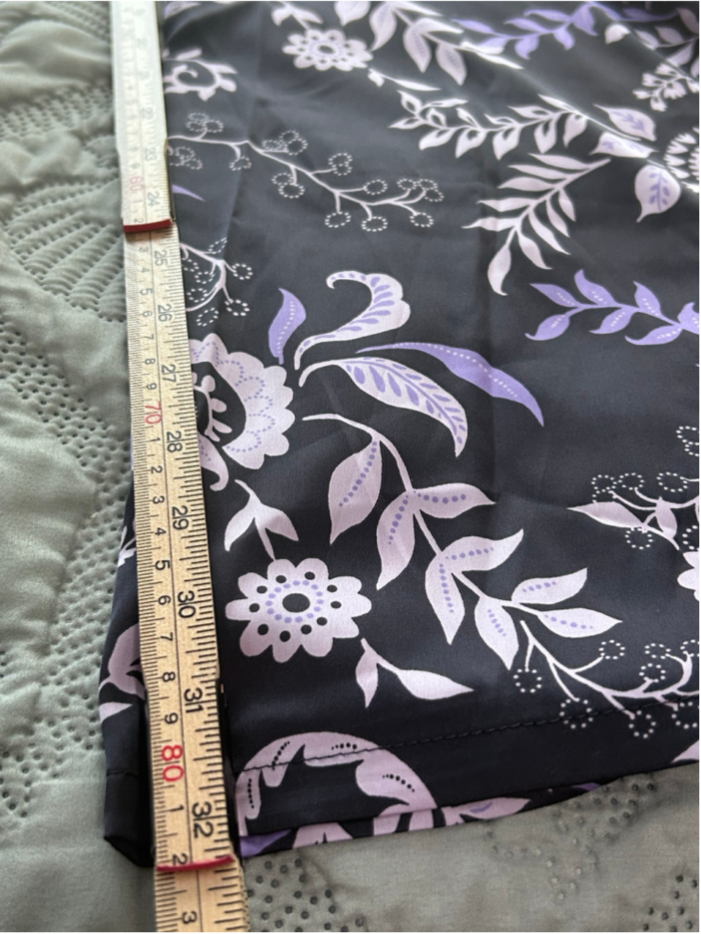 MISA Los Angeles Layla Indigo Vines Floral Halter Wide Leg Jumpsuit S - Picture 12 of 12